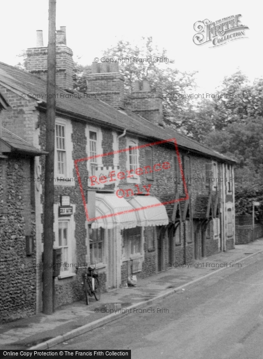Photo of Great Barton, Post Office And Stores c.1960