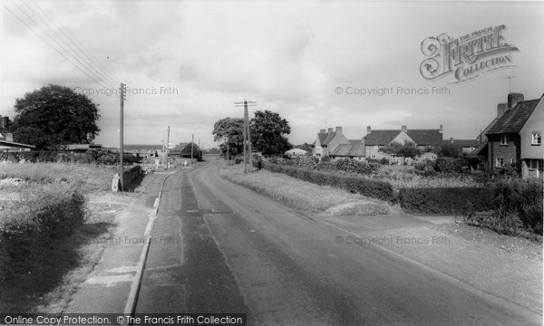 Photo of Great Barton, The Main Road c.1960