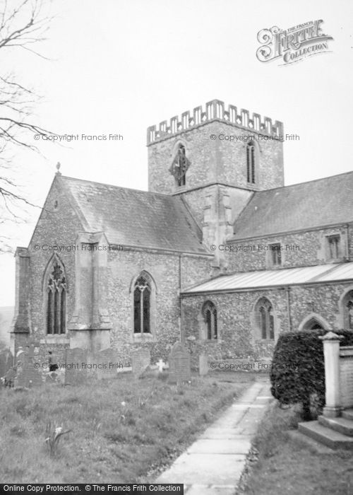 Photo of Great Bedwyn, Church 1950