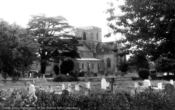 Photo of Great Bedwyn, Church Of St Mary c.1955