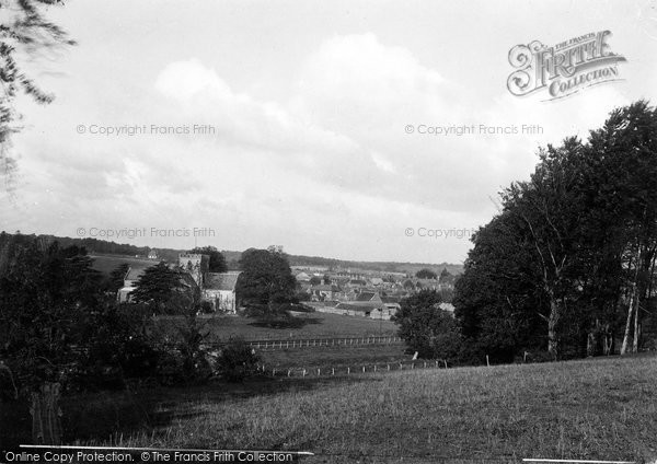 Photo of Great Bedwyn, General View c.1955