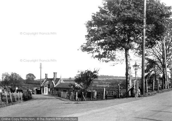 Photo of Great Bedwyn, Station Approach c.1955