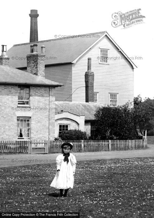 Photo of Great Bentley, A Girl By The Mill 1895