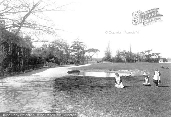 Photo of Great Bentley, The Green And Pond 1892