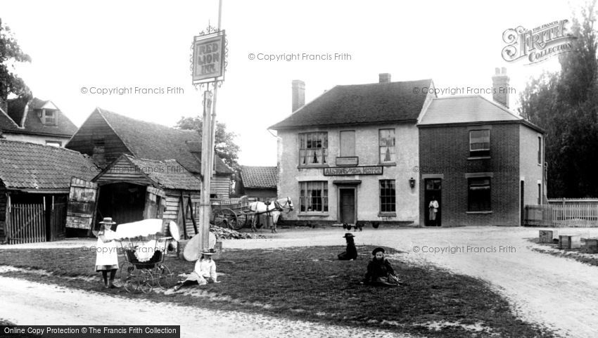 Great Bentley, the Red Lion Inn 1902