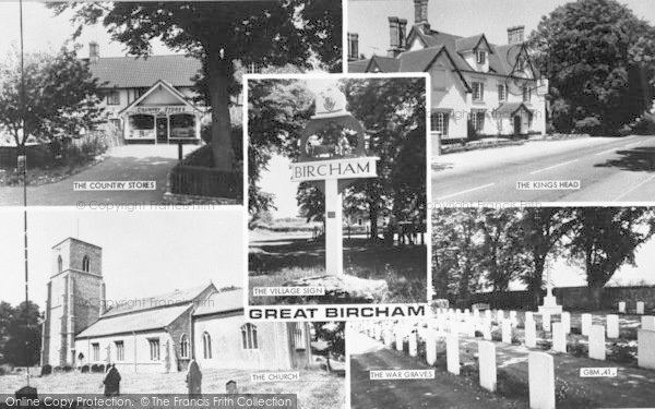 Photo of Great Bircham, Composite c.1965