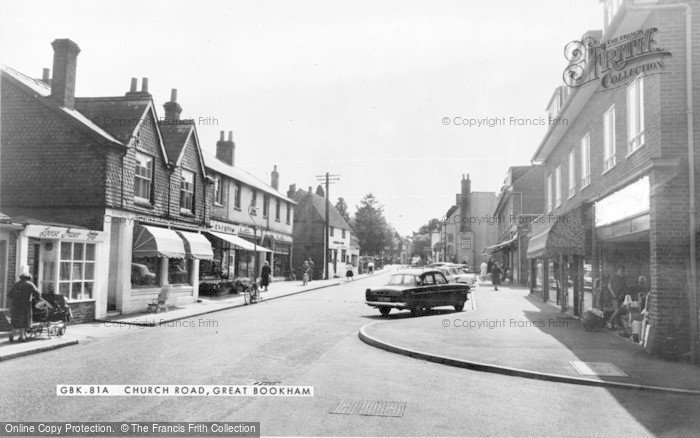 Photo of Great Bookham, Church Road c.1960
