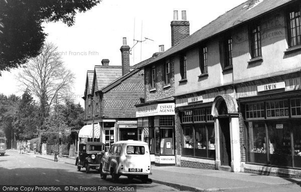 Photo of Great Bookham, Church Street 1957