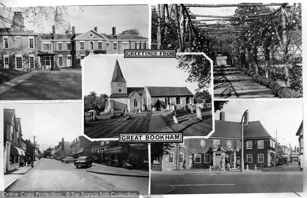 Photo of Great Bookham, Composite c.1960