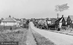 Great Bookham, Dawnay Road c1955