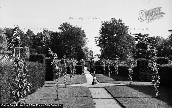 Photo of Great Bookham, Polesden Lacey, The Gardens c.1955