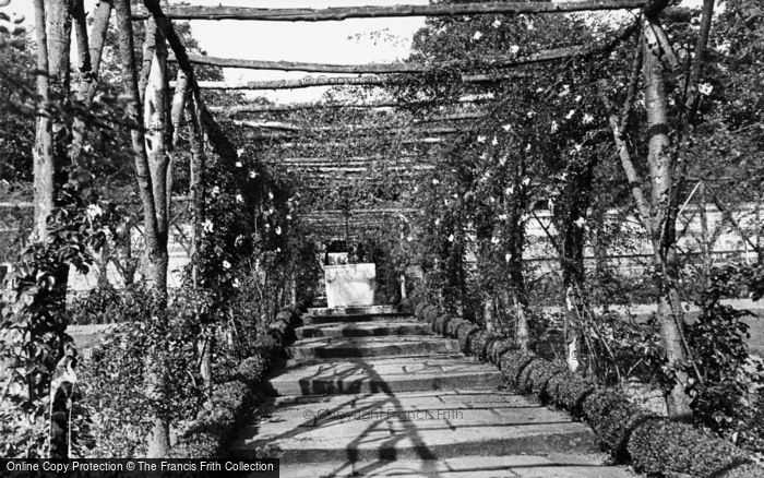 Photo of Great Bookham, Polesden Lacey, The Rose Garden c.1955