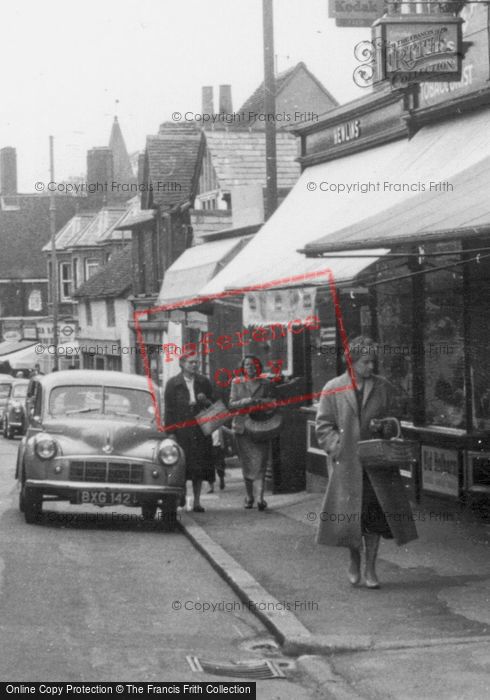 Photo of Great Bookham, Shopping In High Street c.1960