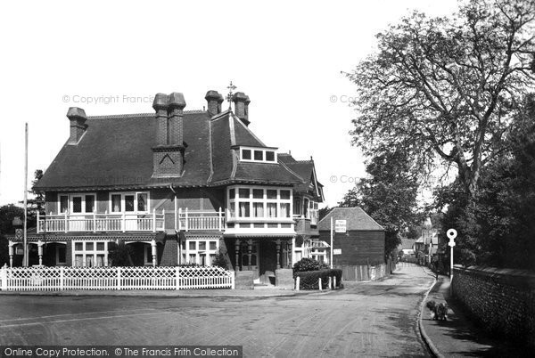 Photo of Great Bookham, Victoria Hotel And High Street 1921
