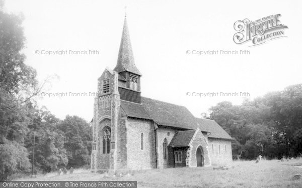 Photo of Great Braxted, The Church c.1965