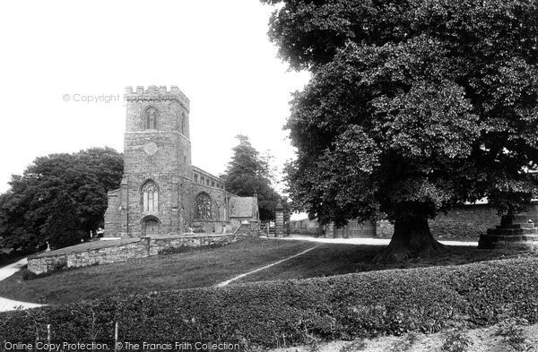 Photo of Great Brington, St Mary's Church 1922