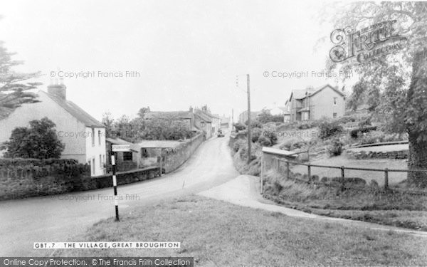 Photo of Great Broughton, The Village c.1965