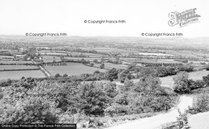 Photo of Great Broughton, View From Broughton Bank c.1955