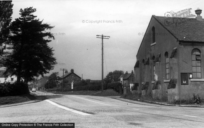 Photo of Great Broughton, Village Hall And Stokesley Road c.1955