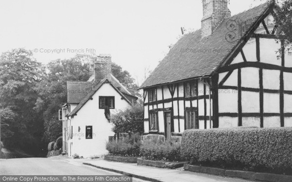 Photo of Great Budworth, High Street c.1960