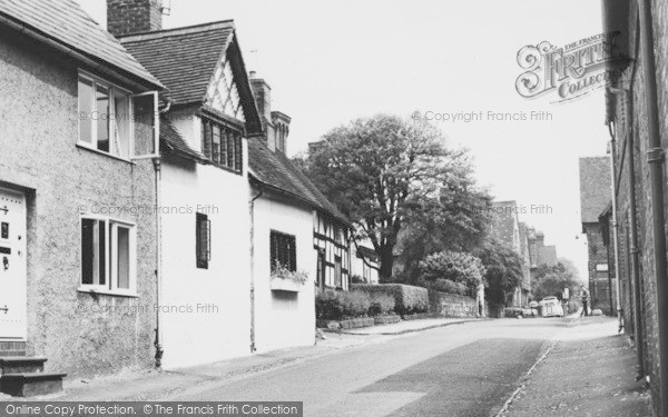 Photo of Great Budworth, High Street c.1960