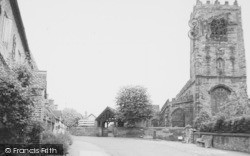 Parish Church c.1965, Great Budworth