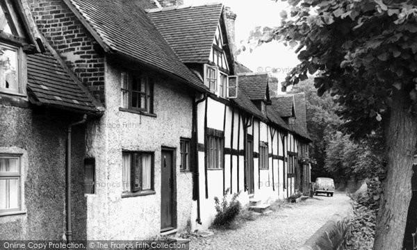 Photo of Great Budworth, School Lane c.1965