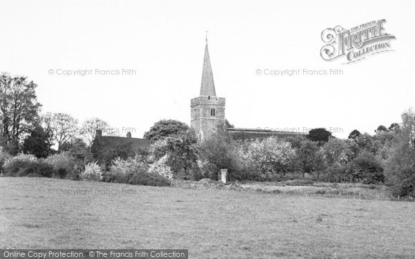 Photo of Great Burstead, The Church c.1955