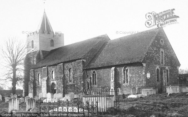Photo of Great Clacton, The Church 1891