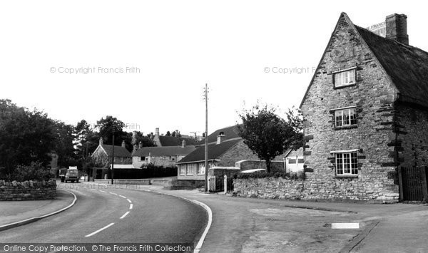 Photo of Great Doddington, The High Street c.1965