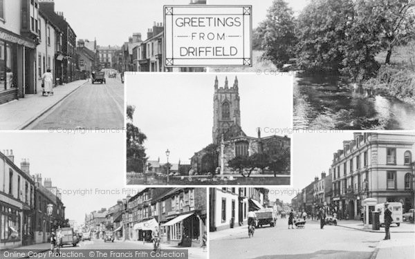 Photo of Great Driffield, Composite c.1955