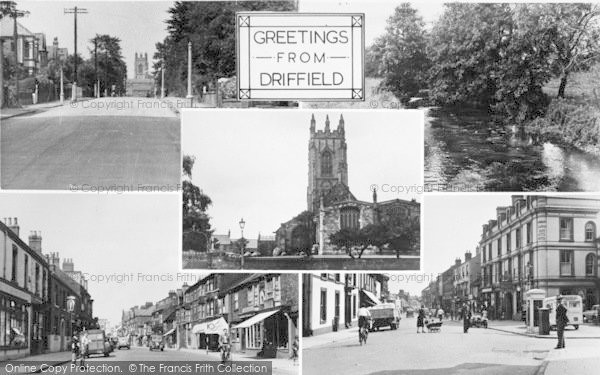 Photo of Great Driffield, Composite c.1955