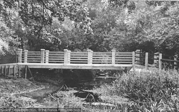 Photo of Great Driffield, Kings Mill Meadows And The Bridge c.1960