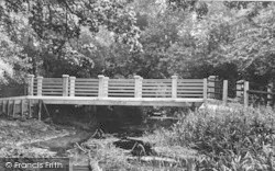 Great Kings Mill Meadows And The Bridge c.1960, Driffield