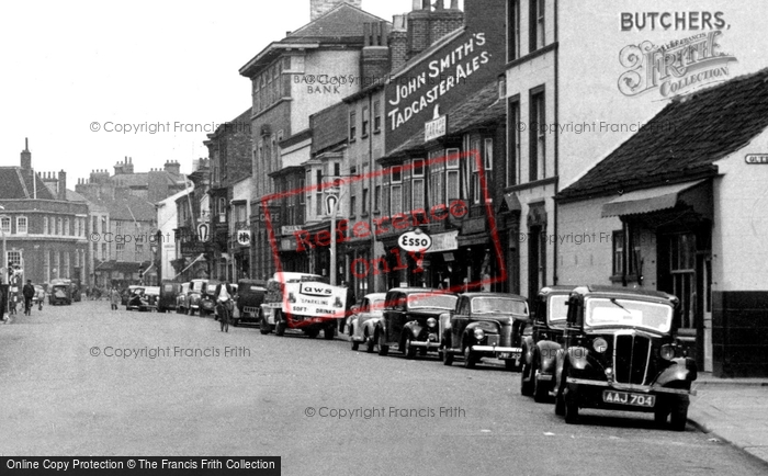 Photo of Great Driffield, Shops In Middle Street South c.1960