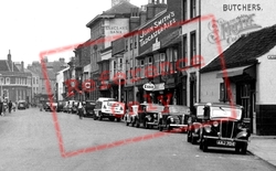 Great Shops In Middle Street South c.1960, Driffield