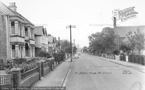 Photo of Great Driffield, St John's Road c.1960