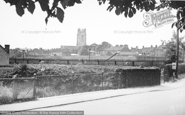 Photo of Great Driffield, The Park And Church Tower c.1960