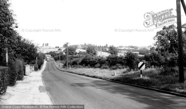 Photo of Great Dunmow, Braintree Road c.1955