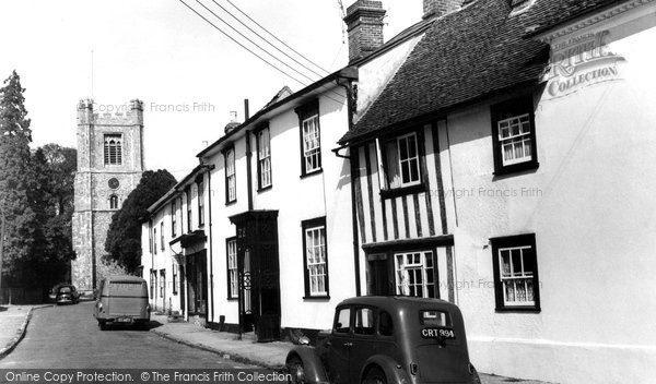 Photo of Great Dunmow, Church End c.1960