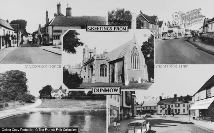 Photo of Great Dunmow, Composite c.1965