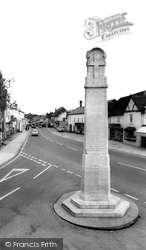 High Street And Memorial c.1965, Great Dunmow