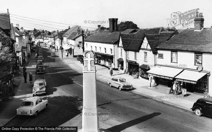 Photo of Great Dunmow, High Street c.1960
