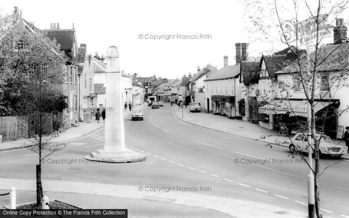 Photo of Great Dunmow, High Street c.1965