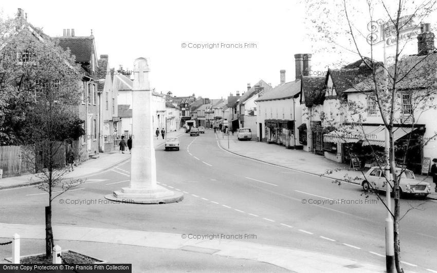 Great Dunmow, High Street c1965