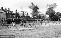 Recreation Ground c.1955, Great Dunmow