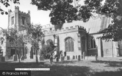 St Mary's Church c.1955, Great Dunmow