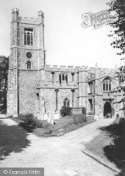 St Mary's Church c.1955, Great Dunmow