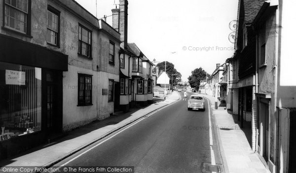 Photo of Great Dunmow, Stortford Road c.1960