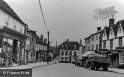 The Market Place c.1955, Great Dunmow